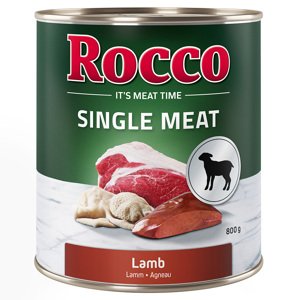 24x800g Rocco Single Meat Bárány nedves kutyatáp