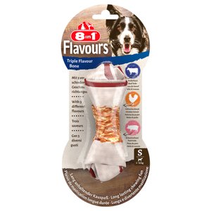 35g 8in1 Triple Flavour Flavour S rágócsontok kutyasnack 15% árengedménnyel