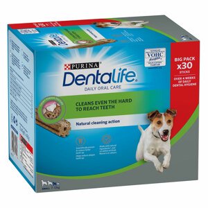 30db (10x49g)Purina Dentalife kutyasnack napi fogápoláshoz Kis termetű kutyáknak (7-12 kg) 25% árengedménnyel