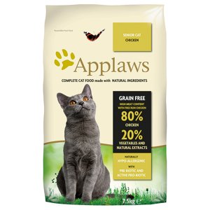 7,5kg Applaws Senior száraz macskatáp 6+1,5kg ingyen akcióban