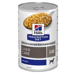 12x370g Hill's Prescription Diet 10+2 ingyen! nedves kutyatáp - l/d Liver Care