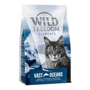 2x6,5kg Wild Freedom Adult "Vast Oceans" lazac gabonamentes száraz macskatáp