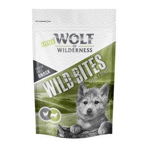 180g Wolf of Wilderness Wild Bites Junior Green Fields - bárány kutyasnack 15% árengedménnyel