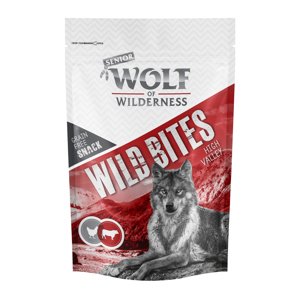180g Wolf of Wilderness Wild Bites Senior High Valley - marha kutyasnack 15% árengedménnyel