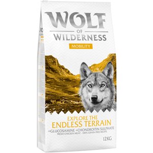 2x12kg gabonamentes Wolf of Wilderness rendkívüli kedvezménnyel! száraz kutyatáp- Explore The Endless Terrain - csirke (Mobility)