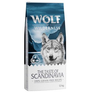 2x12kg gabonamentes Wolf of Wilderness rendkívüli kedvezménnyel! száraz kutyatáp- The Taste Of Scandinavia - rénszarvas & lazac