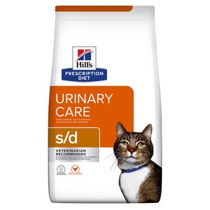 2 x 3 kg Hill's Prescription Diet macskatáp óriási kedvezménnyel! - s/d Urinary Care csirke macskatáp
