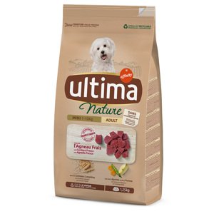 1,25kg Ultima Nature Mini Adult bárány száraz kutyatáp