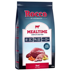2x12kg Rocco Mealtime Marha száraz kutyatáp rendkívüli árengedménnyel
