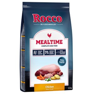 2x12kg Rocco Mealtime Mealtime - csirke száraz kutyatáp rendkívüli árengedménnyel
