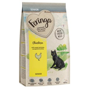 400g Feringa Senior 7+ csirke száraz macskatáp 15% árengedménnyel
