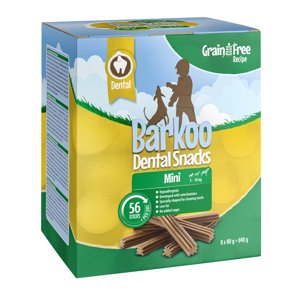 112db Barkoo Dental snack 15% árengedménnyel-Kis kutyáknak (2 x 640 g)