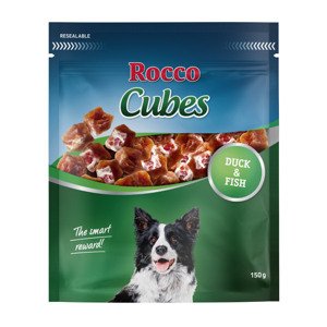 3x150g Rocco Cubes Kacsa kutyasnack 2+1 ingyen akcióban