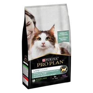 Dupla zooPont: 7 / 10/14 kg PURINA PRO PLAN Cat - LiveClear Sterilised Adult pulyka (7 kg)