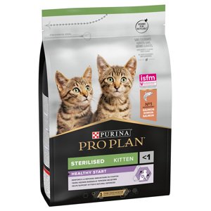 3kg PURINA PRO PLAN Sterilised Kitten Healthy Start lazac száraz macskatáp dupla zooPontért