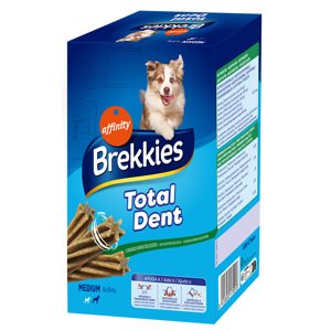 4x180g Brekkies Total Dent közepes méretű snack kutyáknak