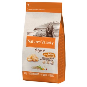 2kg  Nature's Variety Original Medium/Maxi Adult csirke száraz kutyatáp
