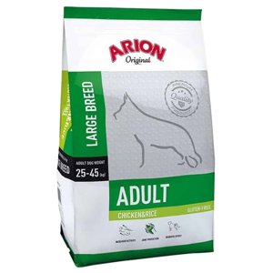 12kg Arion Original Adult Adult Large Breed, csirke és rizs szárazeledel, 12kg