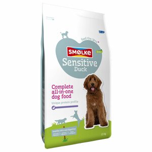Smølke Sensitive kacsa kutyatáp - Dupla csomag: 2 x 3 kg