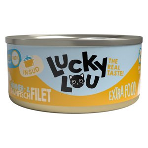 36x70g Lucky Lou Extrafood filé húslében macskaeledel nedveseledel- Csirke & tonhal