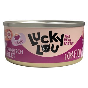 36x70g Lucky Lou Extrafood filé húslében macskaeledel nedveseledel- Tonhalfilé