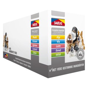 40 x 395 g Smolke Fresh Steamed Mix dobozos kutyatáp - Benefit Pack