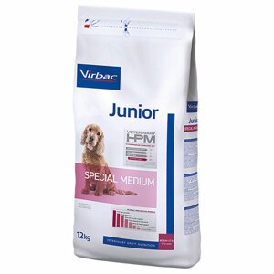 2x12kg Junior Medium Virbac Veterinary HPM Dog - Száraz kutyatáp