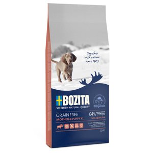 12kg Bozita Grain Free Mother & Puppy XL Moose kutyaeledel szárazon, gabona nélkül