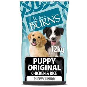 2x12kg Burns Puppy Original csirke & rizs száraz kutyatáp