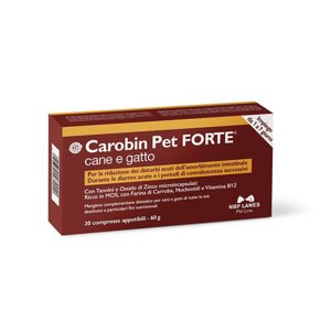 60g Pet Forte Carobin étrend-kiegészítő kutya és macska