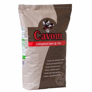 20kg Cavom Complete bárány & rizs száraz kutyatáp