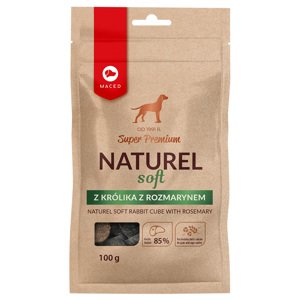 100g Maced Super Premium Naturel Soft falatkák nyúl & rozmaing kutyasnack