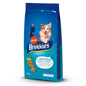 14kg Brekkies lazac száraz kutyaeledel