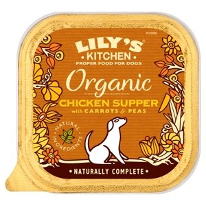Lily's Kitchen Organic Chicken nedves eledel kutyáknak - 11 x 150g