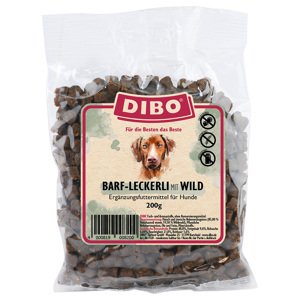 200g DIBO BARF jutalomfalat vadász kutyáknak snackkel