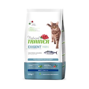 1,5kg Natural Trainer Exigent Adult makrahal száraz macskatáp