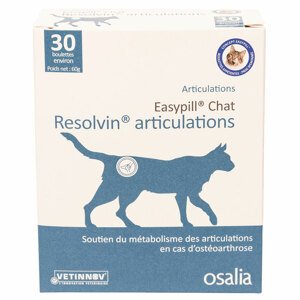30x2g Easypill Resolvin Joints táplálékkiegészítő macskáknak