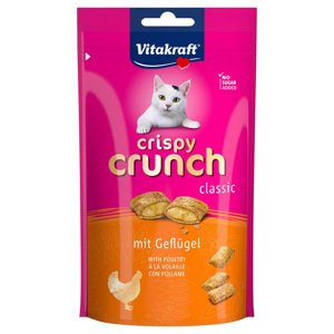 2x 60g Vitakraft Crispy Crunch baromfival macska rágcsálnivaló