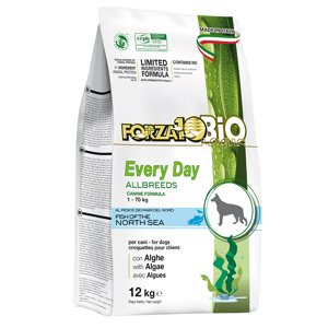 12kg Forza10 Everyday Bio hal All Breeds száraz kutyatáp