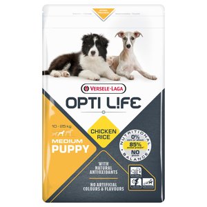 12,5kg Opti Life Puppy Medium - Szárazeledel kölyökkutyáknak