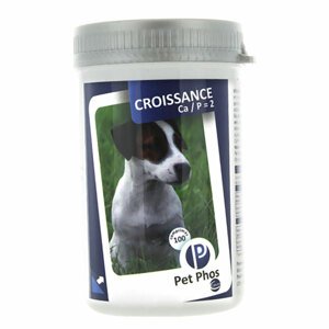 100 Pet-Phos Growth tabletta Ca/P=2 - kutyáknak