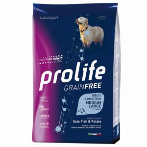 10kg Sole & Potatoes Adult M/L Grain Free Prolife száraz kutyatáp