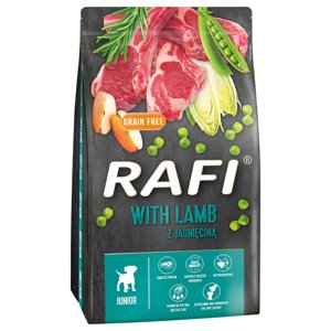 2x 0kg  10kg Rafi Rafi Junior bárány száraz kutyatáp