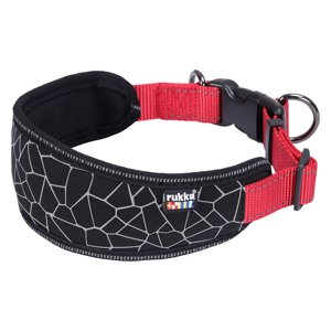 Rukka® Cube Soft nyakörv, piros, L méret: 45-70cm nyakkörfogat, B30mm kutya