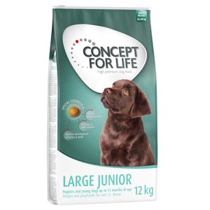 12kg Concept for Life száraz kutyatáp 15% kedvezménnyel! - Large Junior new