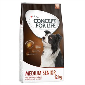 12kg Concept for Life száraz kutyatáp 15% kedvezménnyel! - Concept for Life Medium Senior
