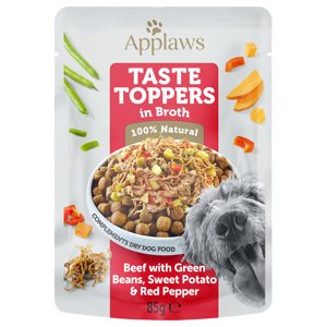 12x85g Taste Toppers marha, zöldbab, édesburgonya táplálékkiegészítő kutyáknak akciósan