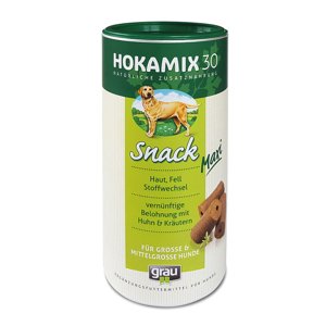 800g GRAU HOKAMIX 30 Snack táplálékkiegészítő kutyáknak akciós áron