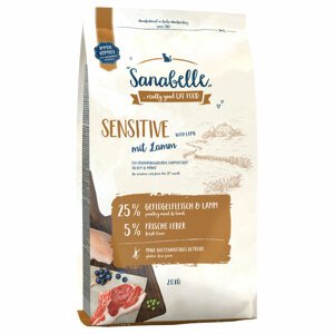 2kg Sanabelle Sensitive bárány száraz macskatáp 1+1 ingyen akcióban
