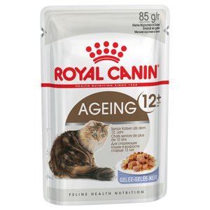 48x85g Royal Canin Ageing 12+ aszpikban nedves macskatáp 36+12 ingyen